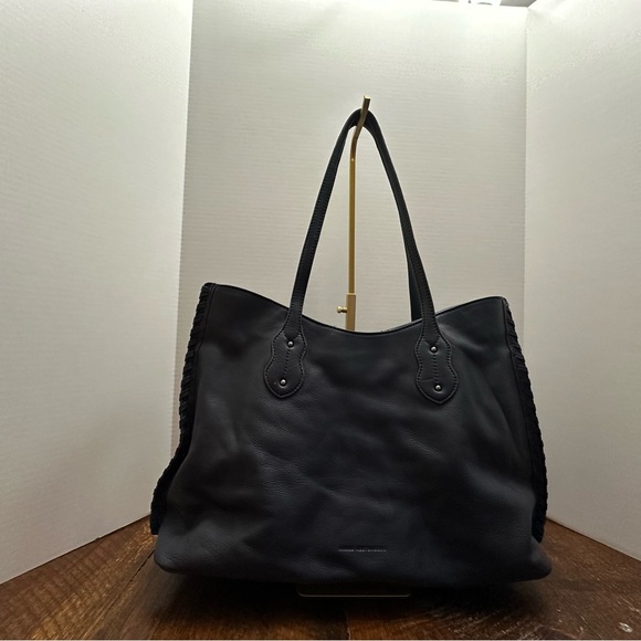 Aimee Kestenberg Ink Blue Leather Tote – Whipstitch 